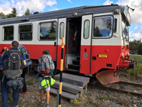 Avgång från Auktsaur