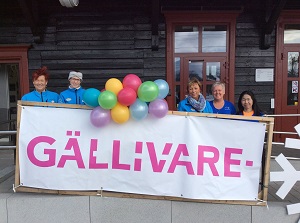 Personalen på Gällivare Turistcenter