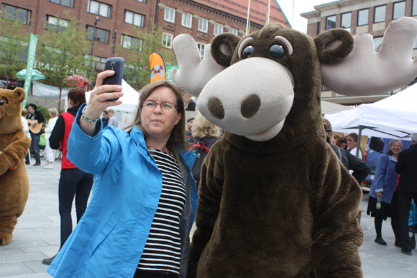 En selfie med Älgen!